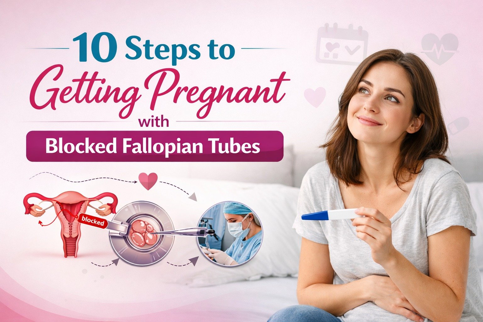 10 Steps to Getting Pregnant with Blocked Fallopian Tubes