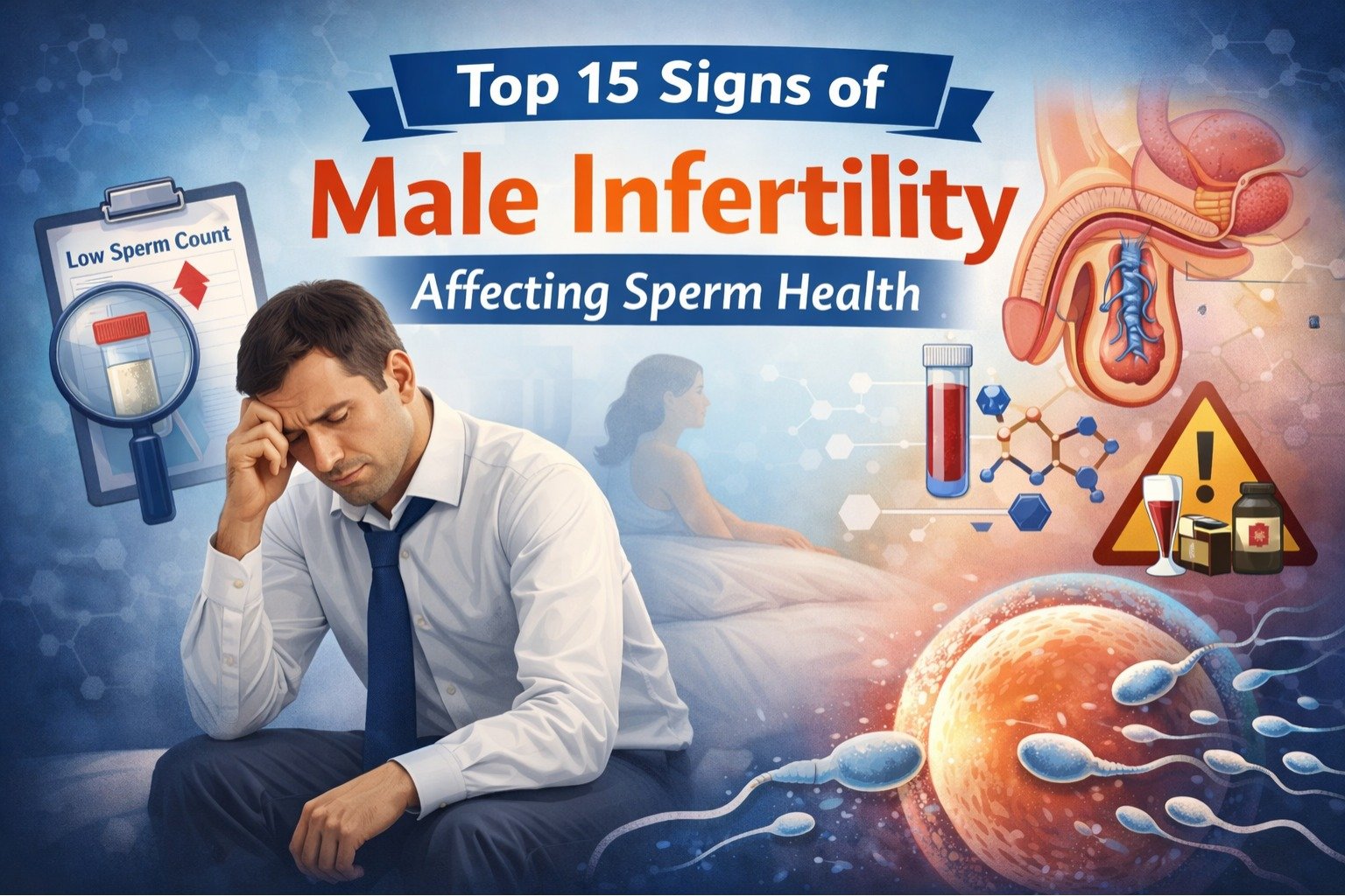 Top 15 Signs of Male Infertility Affecting Sperm Health